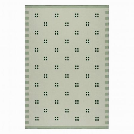 Handcrafted Natural Cotton Minimalist Dhurrie For Living Room